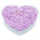 Mila Acrylic Large Heart - Lavender
