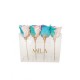 Mila Acrylic Mini Table - Sweet Candy