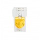 Mila Acrylic Single Ring - Yellow Sunshine