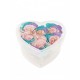 Mila Acrylic Small Heart - Sweet Candy