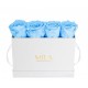 Mila Classique Mini Table Blanc Classique - Baby blue