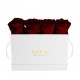 Mila Classique Mini Table Blanc Classique - Rubis Rouge