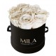 Mila Classique Small Noir Classique - White Cream