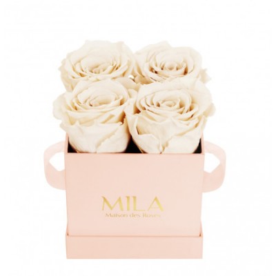 Produit Mila-Roses-00003 Mila Classique Mini Rose Classique - White Cream