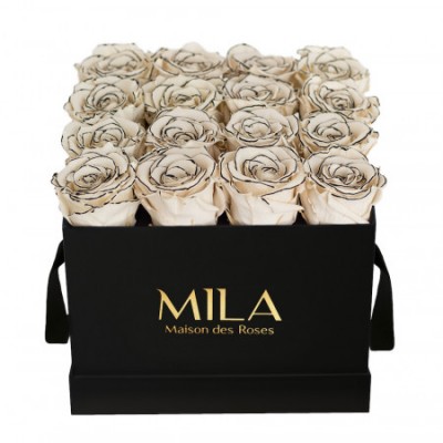 Produit Mila-Roses-00015 Mila Classique Medium Noir Classique - Haute Couture