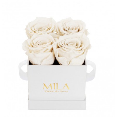 Produit Mila-Roses-00020 Mila Classique Mini Blanc Classique - White Cream