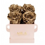  Mila-Roses-00028 Mila Classique Mini Rose Classique - Metallic Gold