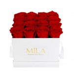  Mila-Roses-00045 Mila Classique Medium Blanc Classique - Rouge Amour