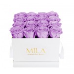  Mila-Roses-00056 Mila Classique Medium Blanc Classique - Lavender