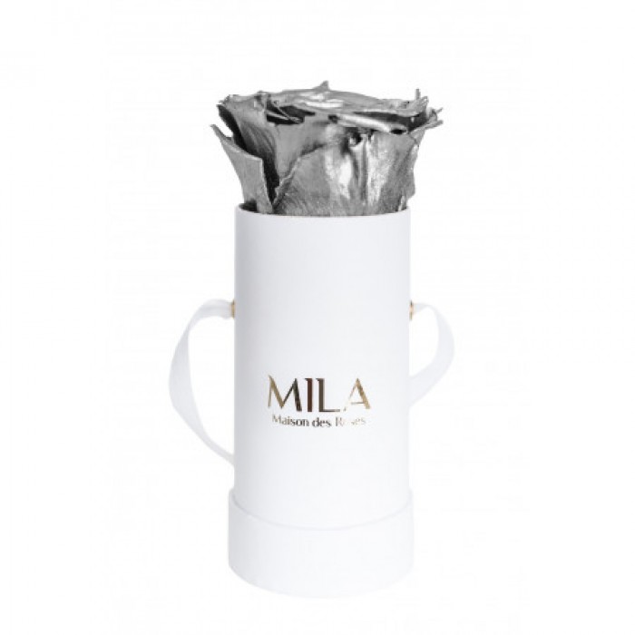 Mila Classique Baby Blanc Classique - Metallic Silver