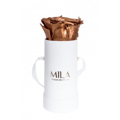 Produit Mila-Roses-00072 Mila Classique Baby Blanc Classique - Metallic Copper