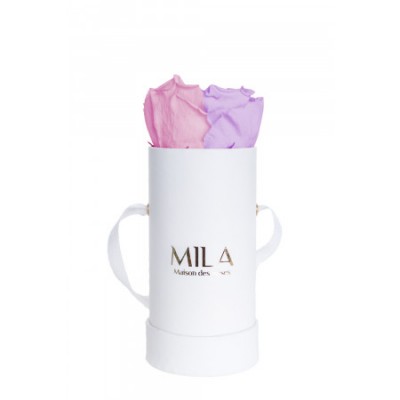 Produit Mila-Roses-00084 Mila Classique Baby Blanc Classique - Vintage rose