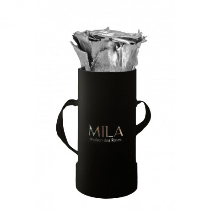 Mila Classique Baby Noir Classique - Metallic Silver