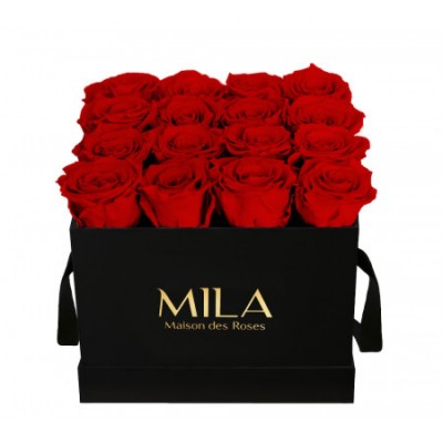 Produit Mila-Roses-00108 Mila Classique Medium Noir Classique - Rouge Amour