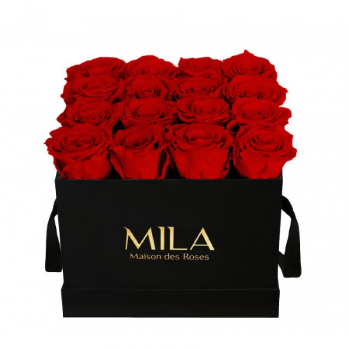 Mila Classique Medium Noir Classique - Rouge Amour