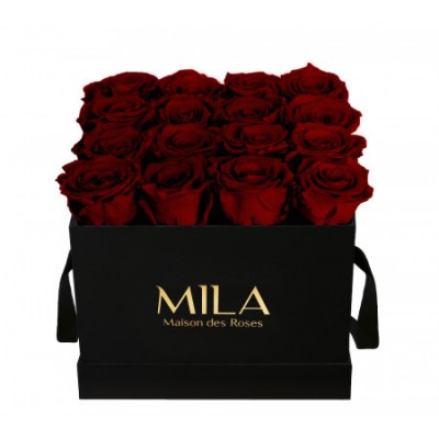 Produit Mila-Roses-00109 Mila Classique Medium Noir Classique - Rubis Rouge