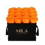  Mila-Roses-00110 Mila Classique Medium Noir Classique - Orange Bloom