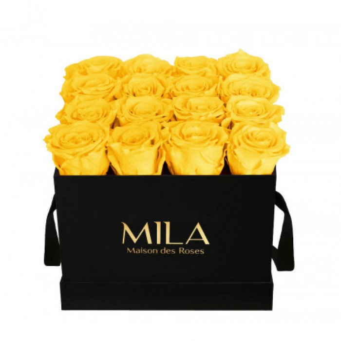 Mila Classique Medium Noir Classique - Yellow Sunshine