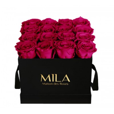 Produit Mila-Roses-00123 Mila Classique Medium Noir Classique - Fuchsia