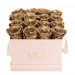  Mila-Roses-00133 Mila Classique Medium Rose Classique - Metallic Gold