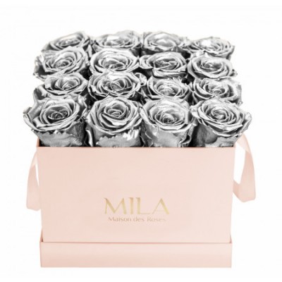 Produit Mila-Roses-00134 Mila Classique Medium Rose Classique - Metallic Silver