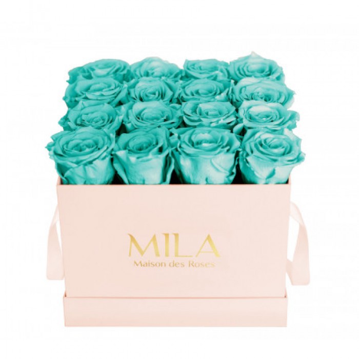 Mila Classique Medium Rose Classique - Aquamarine