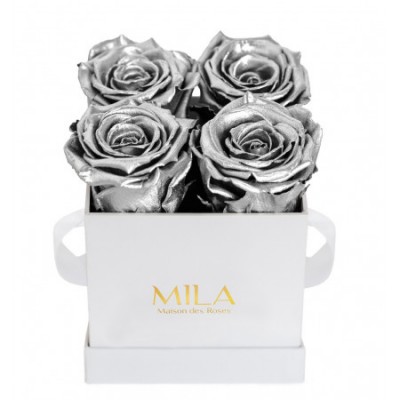 Produit Mila-Roses-00155 Mila Classique Mini Blanc Classique - Metallic Silver