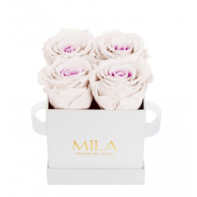 Produit Mila-Roses-00167 Mila Classique Mini Blanc Classique - Pink bottom