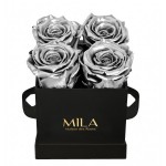  Mila-Roses-00179 Mila Classique Mini Noir Classique - Metallic Silver