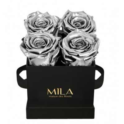 Produit Mila-Roses-00179 Mila Classique Mini Noir Classique - Metallic Silver
