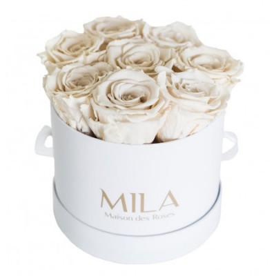 Produit Mila-Roses-00194 Mila Classique Small Blanc Classique - White Cream