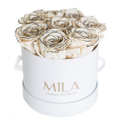 Produit Mila-Roses-00195 Mila Classique Small Blanc Classique - Haute Couture