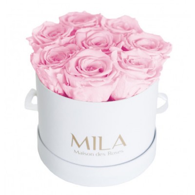 Produit Mila-Roses-00196 Mila Classique Small Blanc Classique - Pink Blush