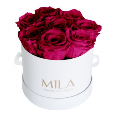 Produit Mila-Roses-00213 Mila Classique Small Blanc Classique - Fuchsia