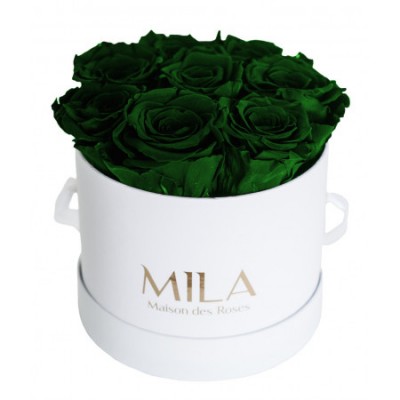 Produit Mila-Roses-00214 Mila Classique Small Blanc Classique - Emeraude