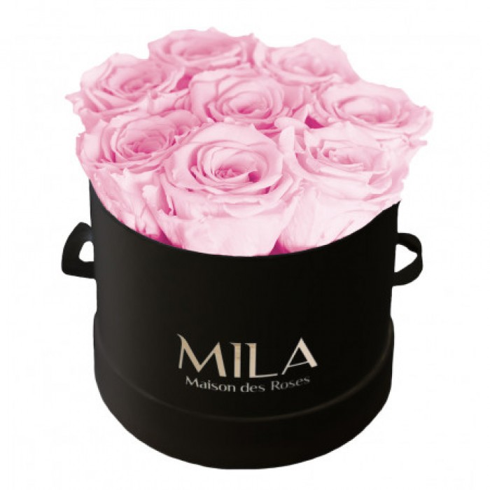 Mila Classique Small Noir Classique - Pink Blush