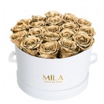 Mila-Roses-00250 Mila Classique Large Blanc Classique - Metallic Gold