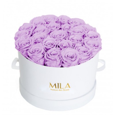 Produit Mila-Roses-00257 Mila Classique Large Blanc Classique - Lavender