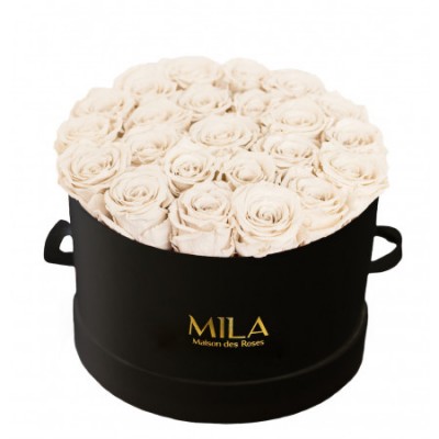 Produit Mila-Roses-00266 Mila Classique Large Noir Classique - White Cream