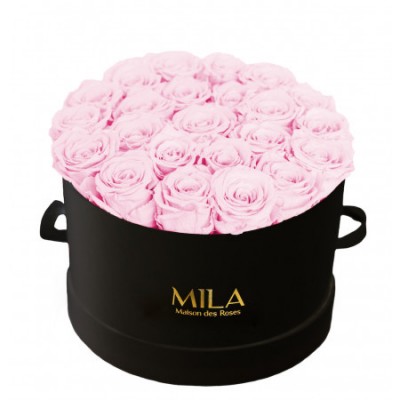Produit Mila-Roses-00268 Mila Classique Large Noir Classique - Pink Blush