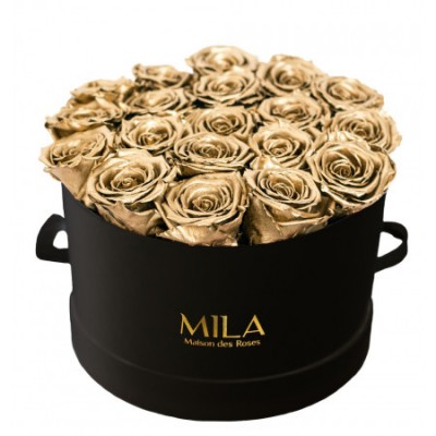 Produit Mila-Roses-00274 Mila Classique Large Noir Classique - Metallic Gold