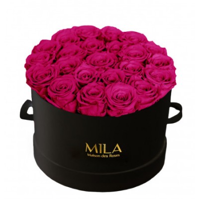 Produit Mila-Roses-00285 Mila Classique Large Noir Classique - Fuchsia