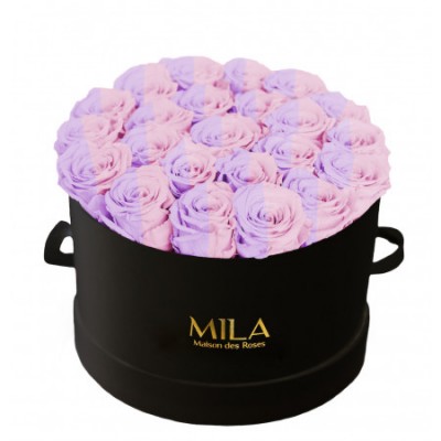 Produit Mila-Roses-00288 Mila Classique Large Noir Classique - Vintage rose
