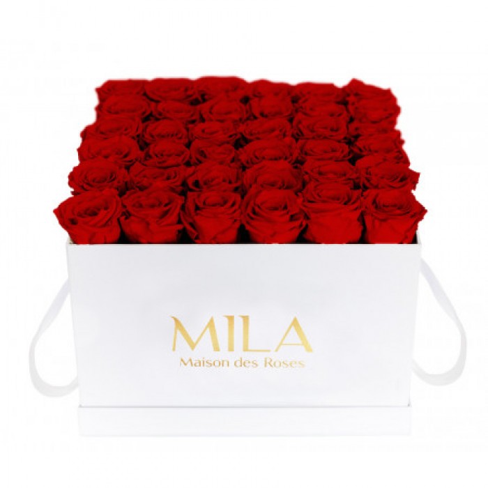 Mila Classique Luxe Blanc Classique - Rouge Amour