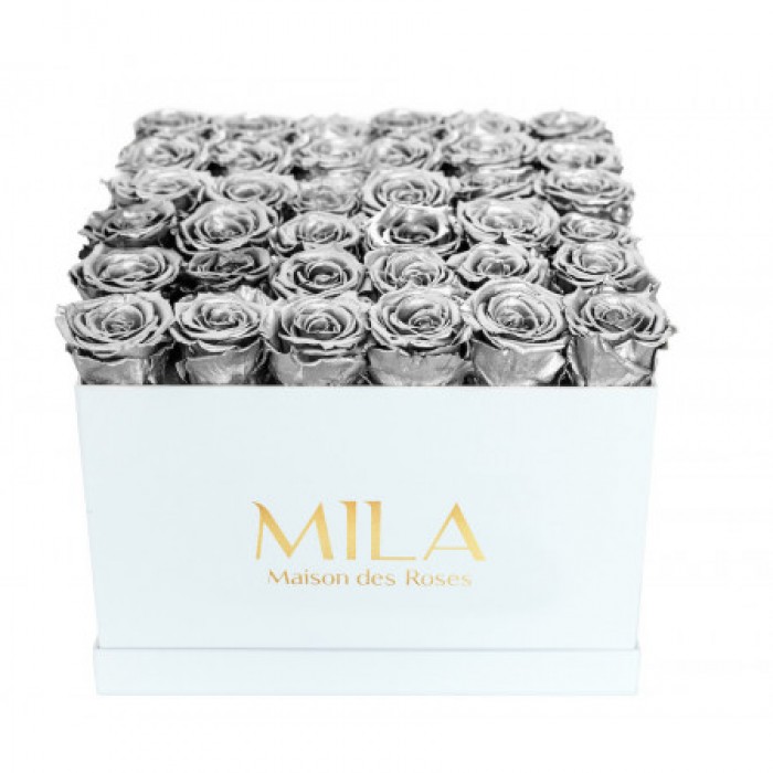 Mila Classique Luxe Blanc Classique - Metallic Silver