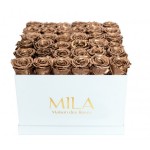  Mila-Roses-00300 Mila Classique Luxe Blanc Classique - Metallic Copper