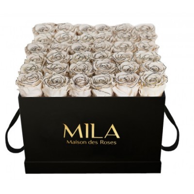 Produit Mila-Roses-00315 Mila Classique Luxe Noir Classique - Haute Couture