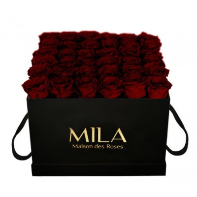 Produit Mila-Roses-00319 Mila Classique Luxe Noir Classique - Rubis Rouge