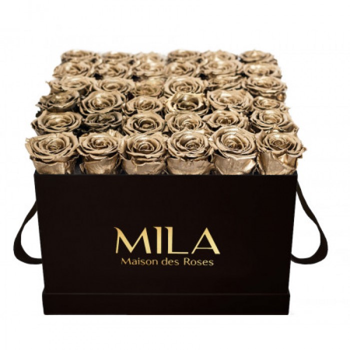 Mila Classique Luxe Noir Classique - Metallic Gold