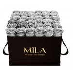  Mila-Roses-00323 Mila Classique Luxe Noir Classique - Metallic Silver